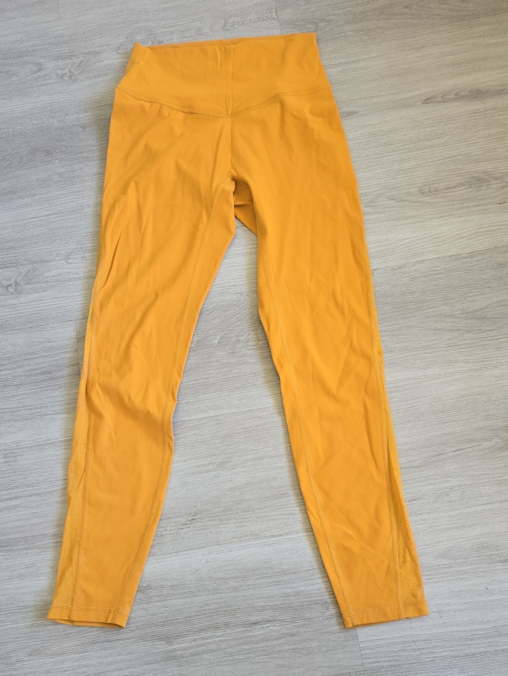 POPFLEX High-Waist Leggings in Mustard Yellow